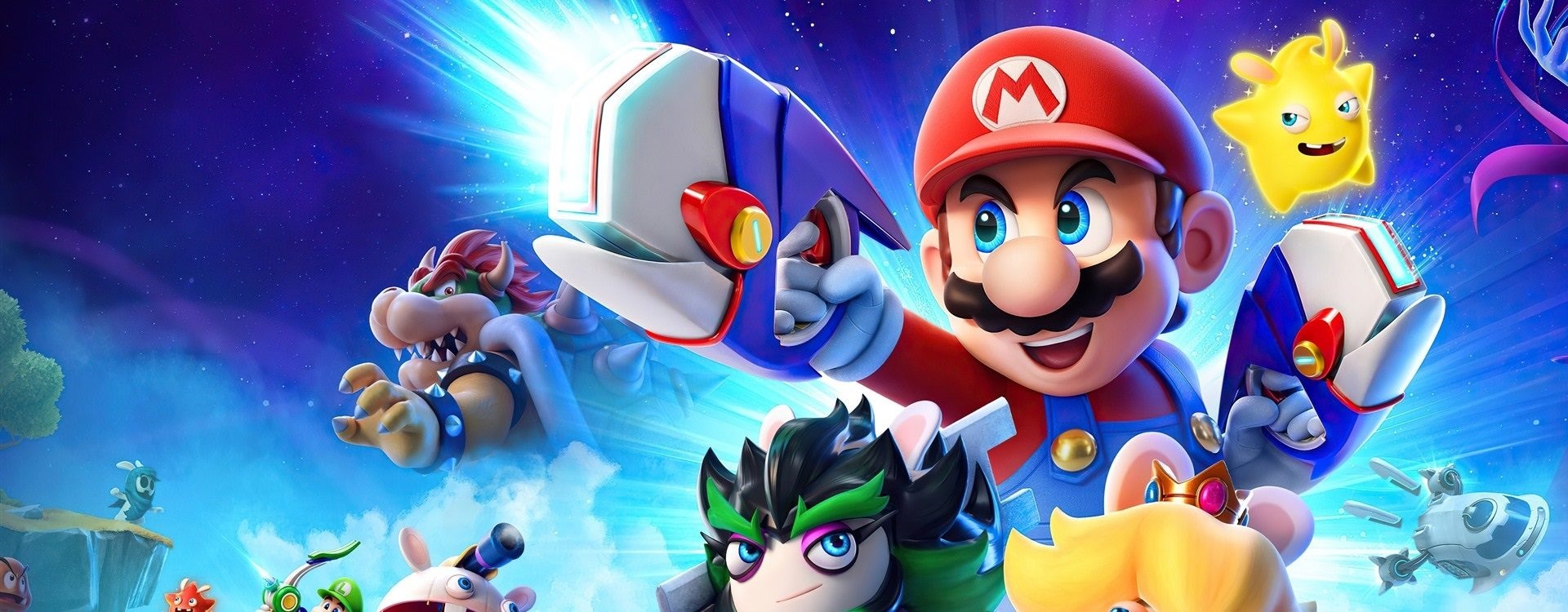 Mario + Rabbids: Sparks of Hope; wallpaper: cover