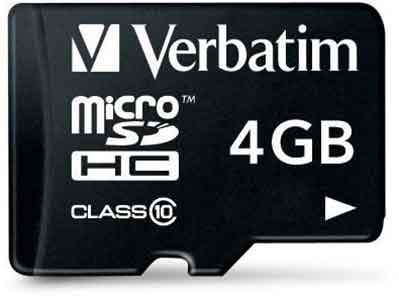 Micro SD karta 4 GB