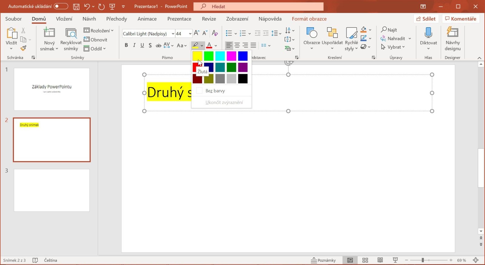 Microsoft PowerPoint (NÁVOD)