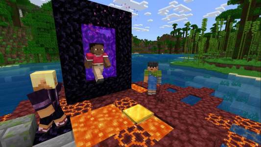 Najlepšie hry na Xbox S: Minecraft