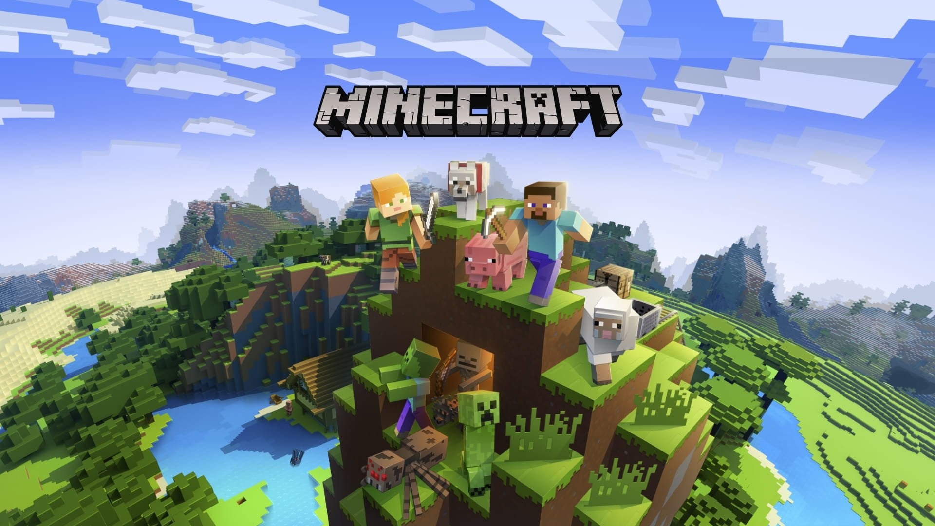 Minecraft; screenshot: cover