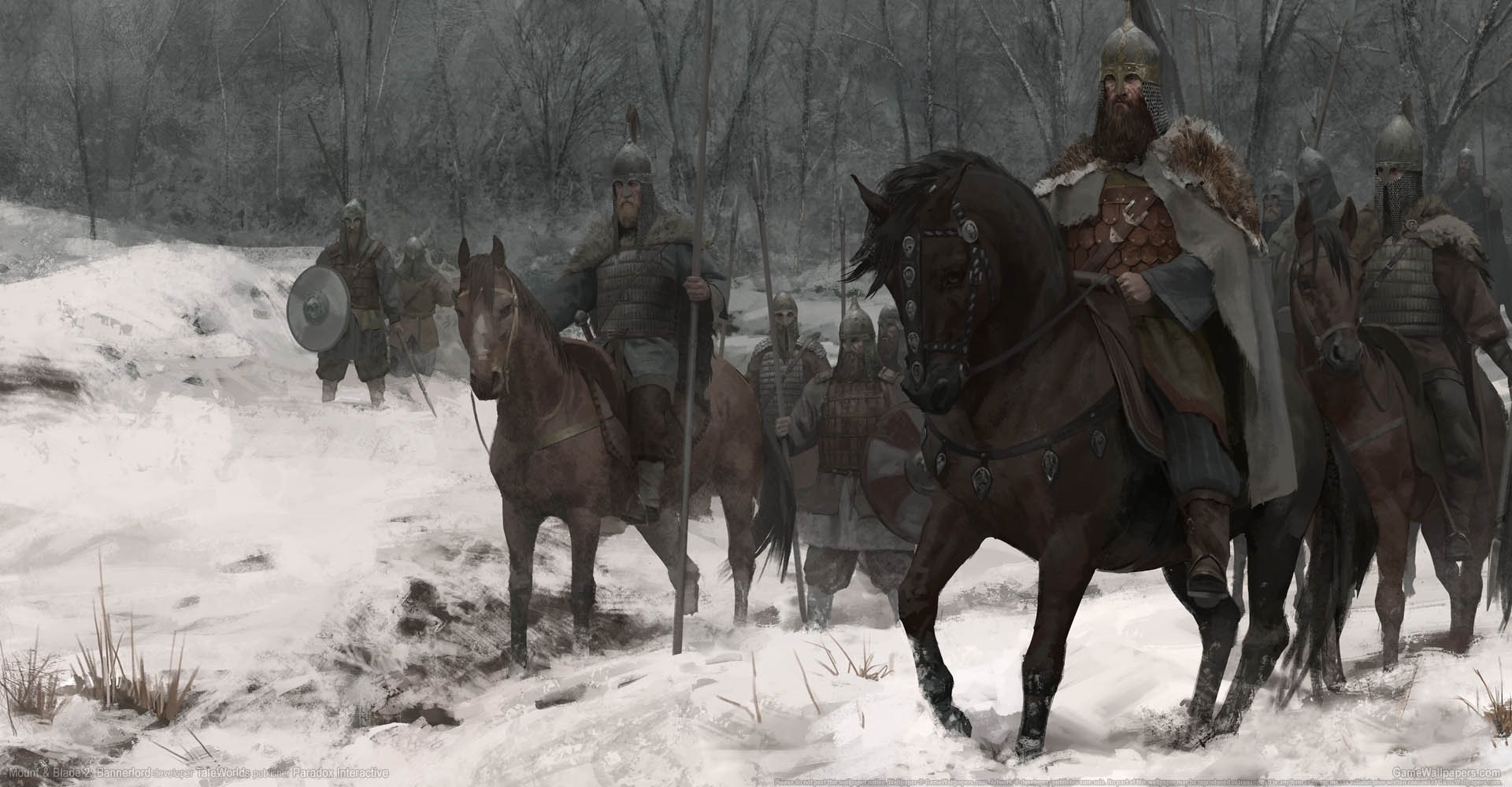 Mount & Blade II: Bannerlord; wallpaper: cover