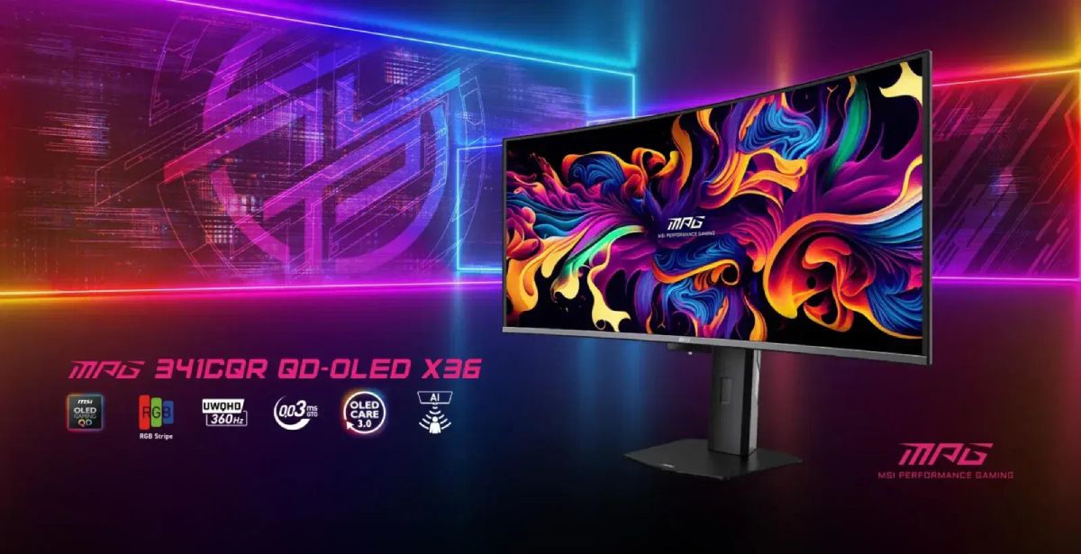 MSI MPG 341CQR QD-OLED X36M
