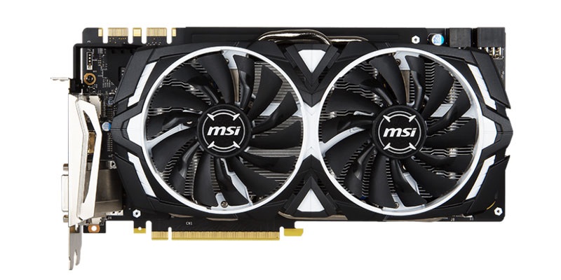 MSI GTX 1080 Armor 8G OC v testoch 