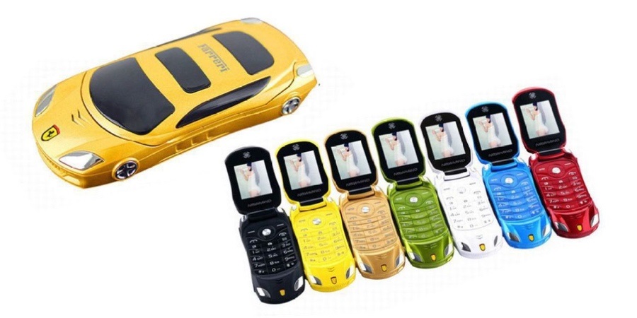 MTR Car Design Keypad Fli Phone