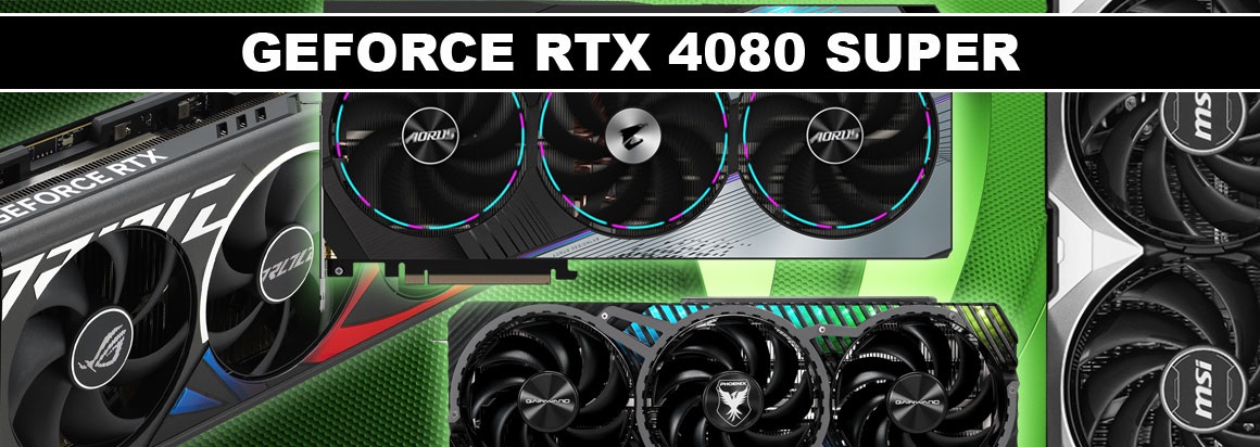 Najlepšie grafické karty GeForce RTX 4080 SUPER