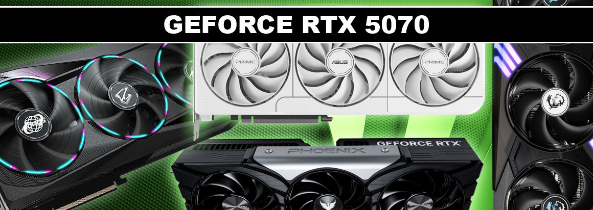 Najlepšie grafické karty GeForce RTX 5070