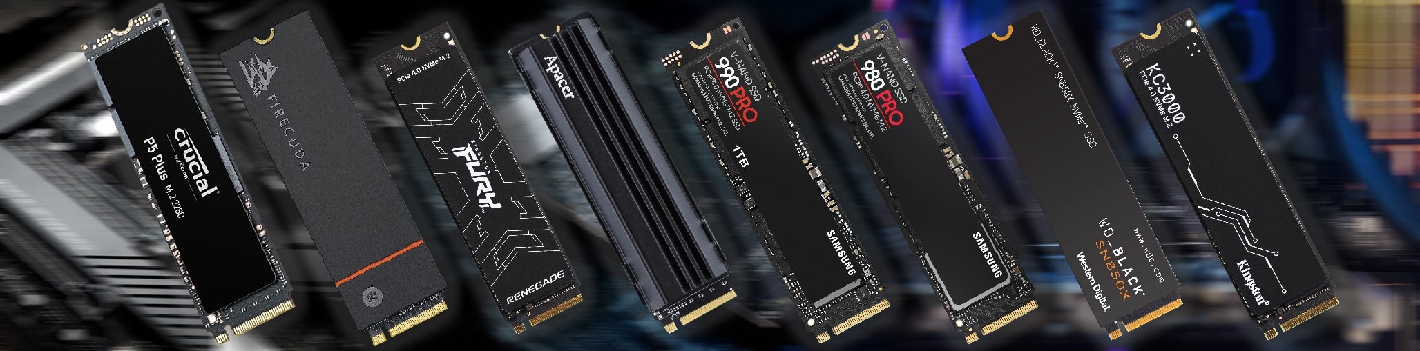 SSD NVMe PCIe 4.0 (VEĽKÝ POROVNÁVACÍ TEST)