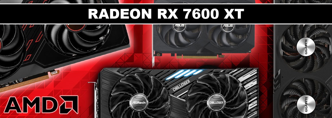 Najlepšie grafické karty Radeon RX 7600 XT