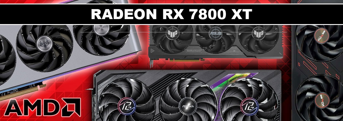 Najlepšie grafické karty Radeon RX 7800 XT
