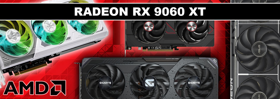 Najlepšie grafické karty Radeon RX 9060 XT