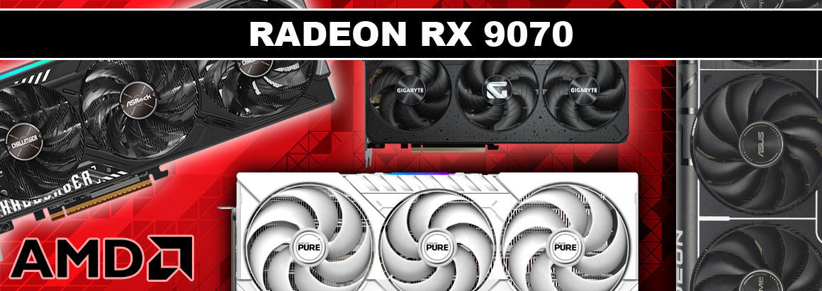 Najlepšie grafické karty Radeon RX 9070