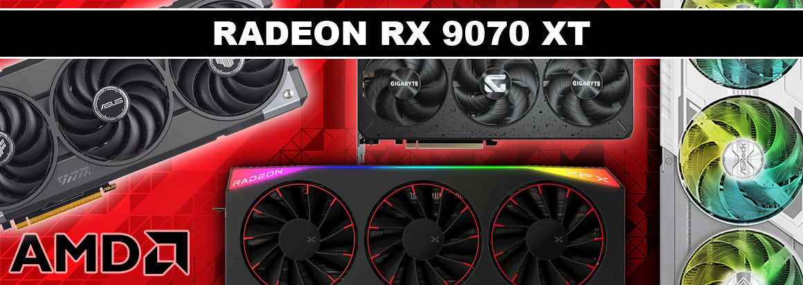 Najlepšie grafické karty Radeon RX 9070 XT