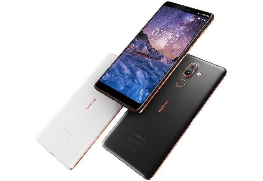 Nokia 7 Plus, displej