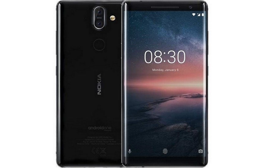 Nokia 8 Sirocco, čierna