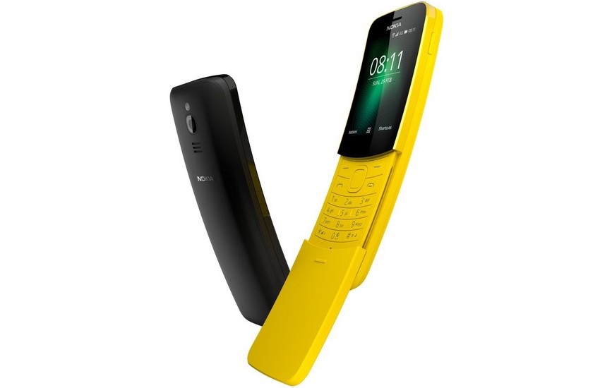 Nokia 8110, čierna a žltá