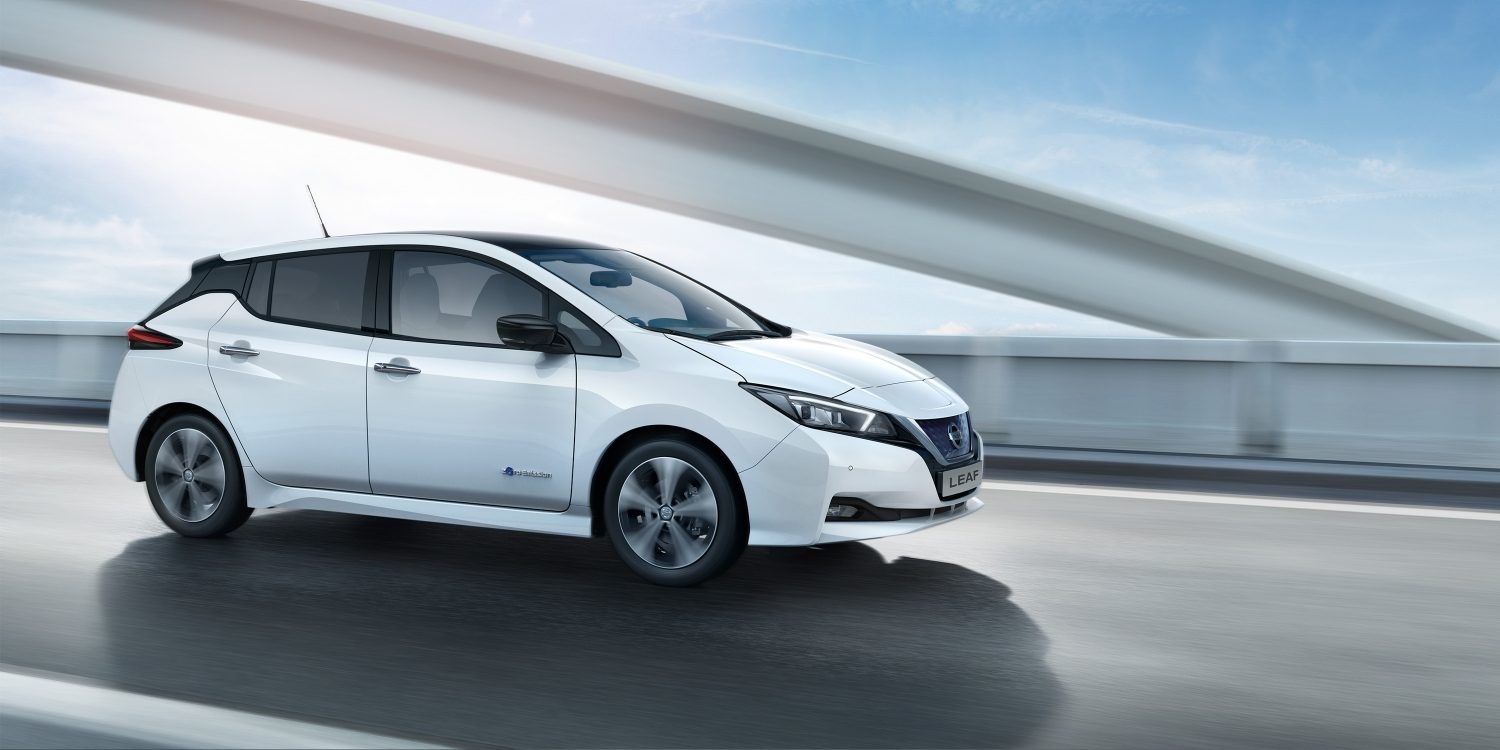 Nový Nissan Leaf, čelný pohľad
