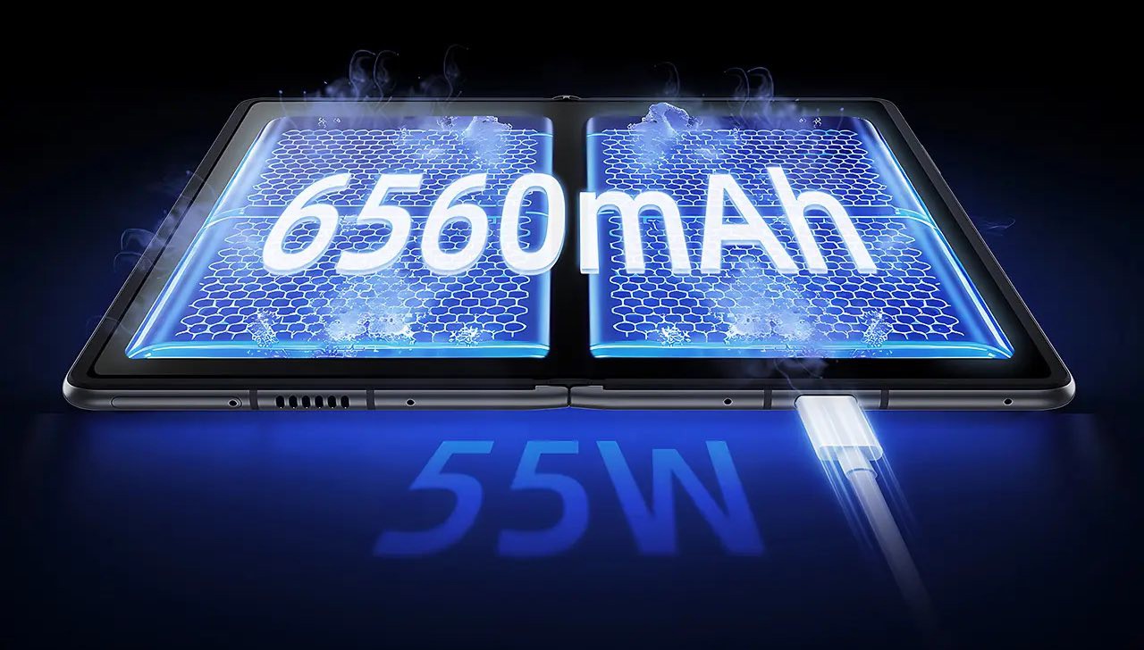 Nubia Fold, batéria