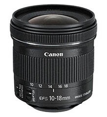 Širokouhlý objektív Canon