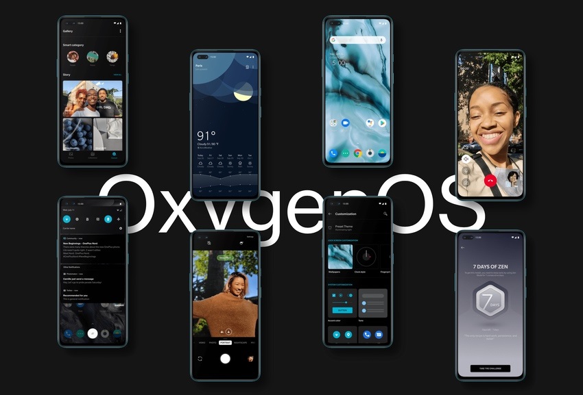Android, nadstavba Oxygen OS