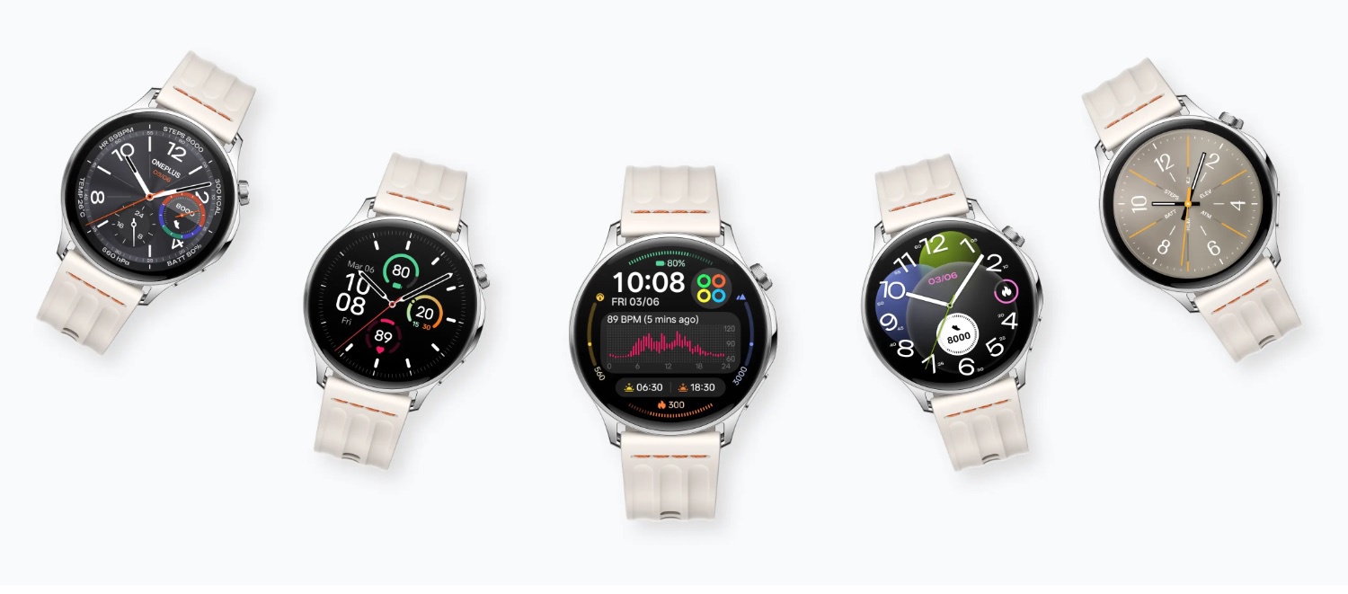 OnePlus Watch Lite, ciferníky