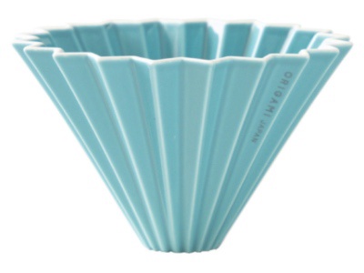 Origami dripper na kávu