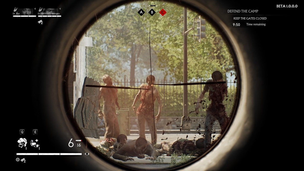 OVERKILL's The Walking Dead; gameplay: lov