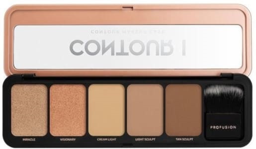 Paleta na kontúrovanie tváre