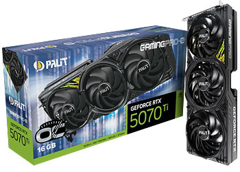 PALiT RTX 5070 Ti GamingPro-S OC 16G