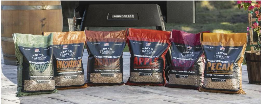Traeger pelety