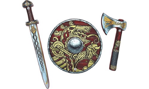 Penový meč a štít
