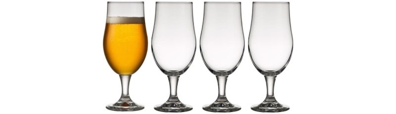 Poháre na pivo na stopke