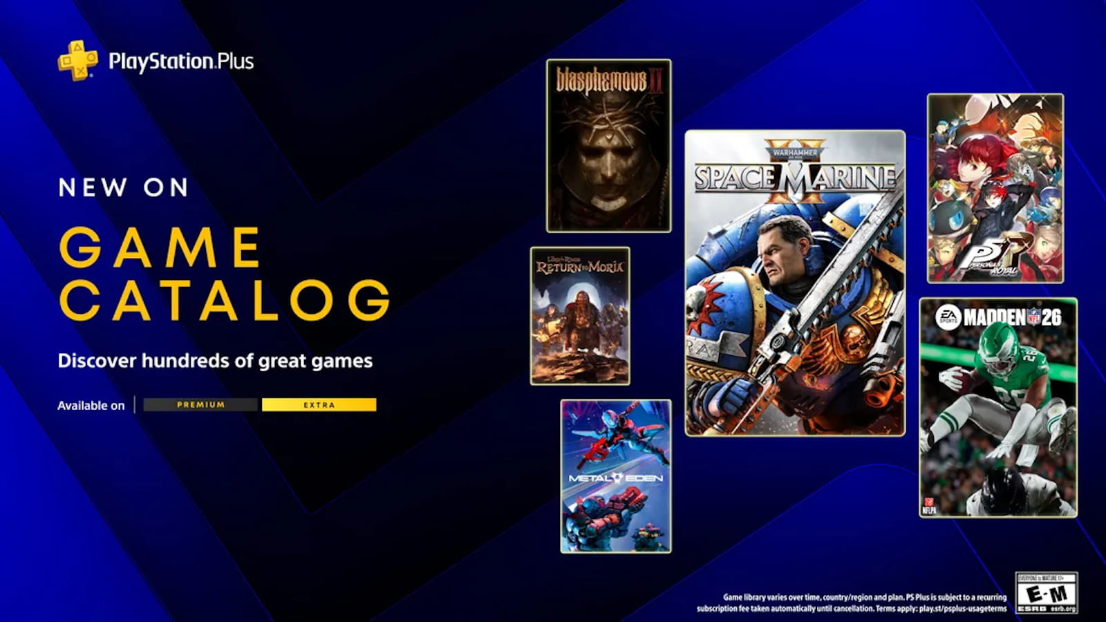 PlayStation Plus; katalog her – marec 2026; thumbnail