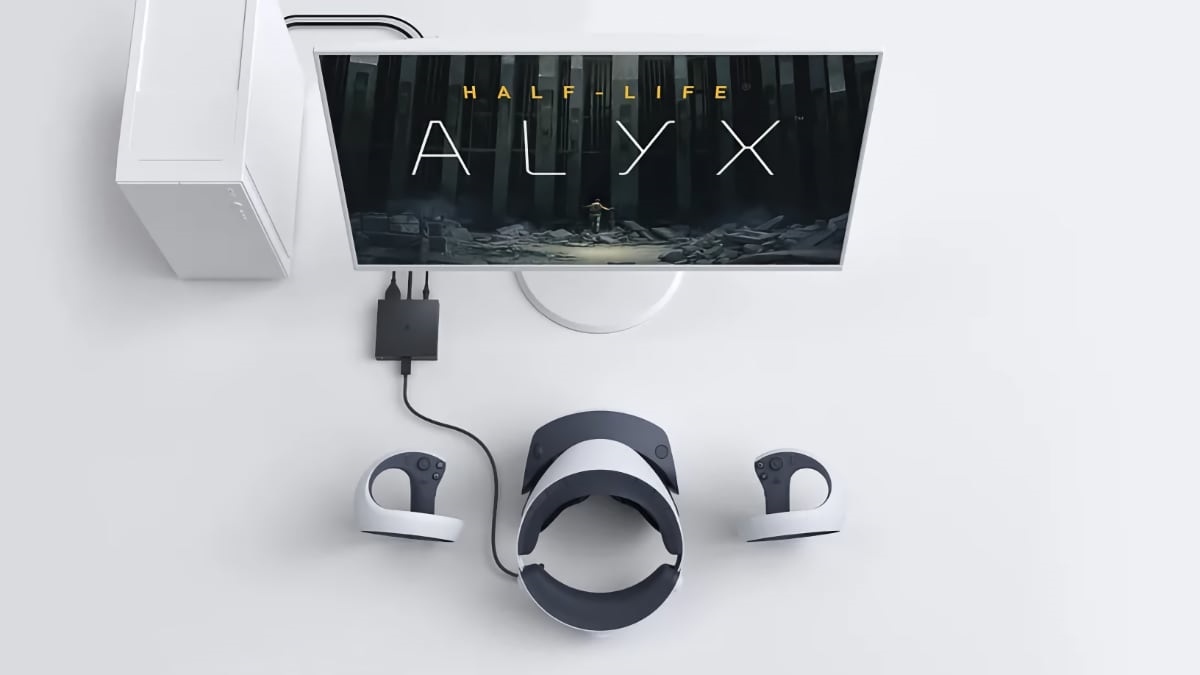 PS VR2 - podpora PC; screenshot: cover