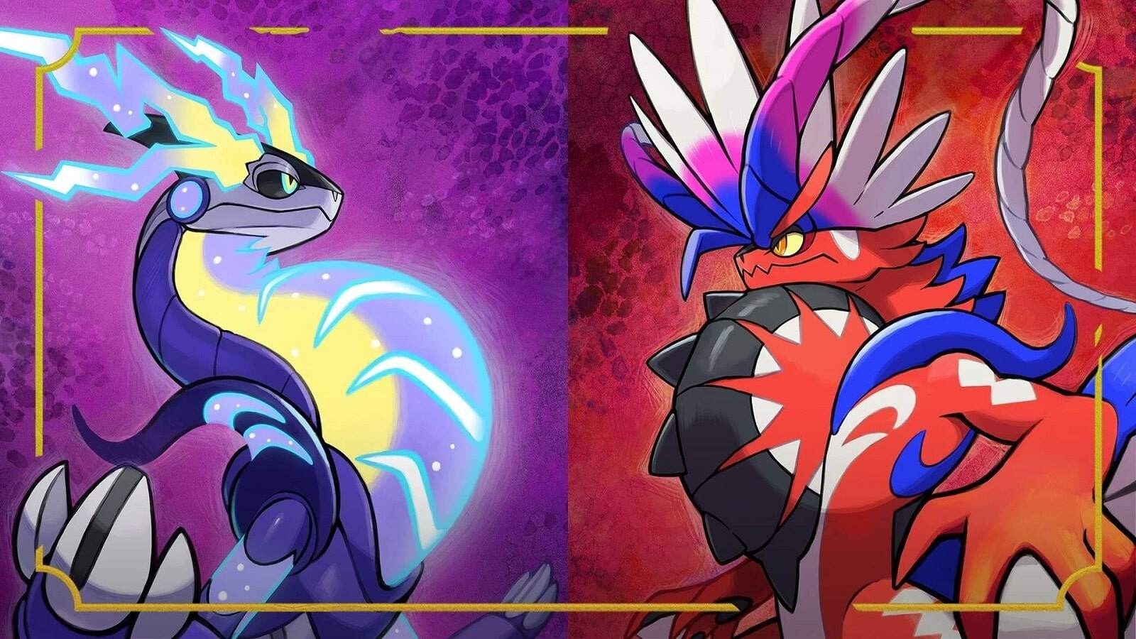 Pokémon Violet a Pokémon Scarlet; screenshot: cover