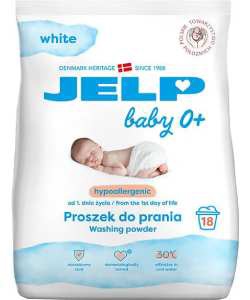 Prášok na biele prádlo pre deti