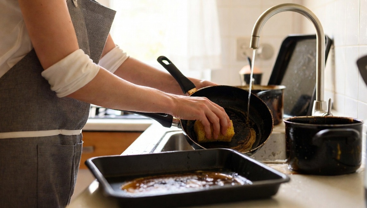 Ako vyčistiť pripálený hrniec 