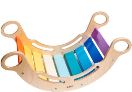 detská preliezačka montessori hojdacka