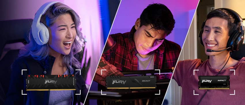 Kingston; FURY; RAM; pamäťové moduly; komponenty;