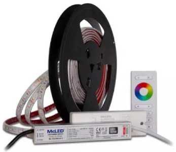 RGB LED pásik do sauny