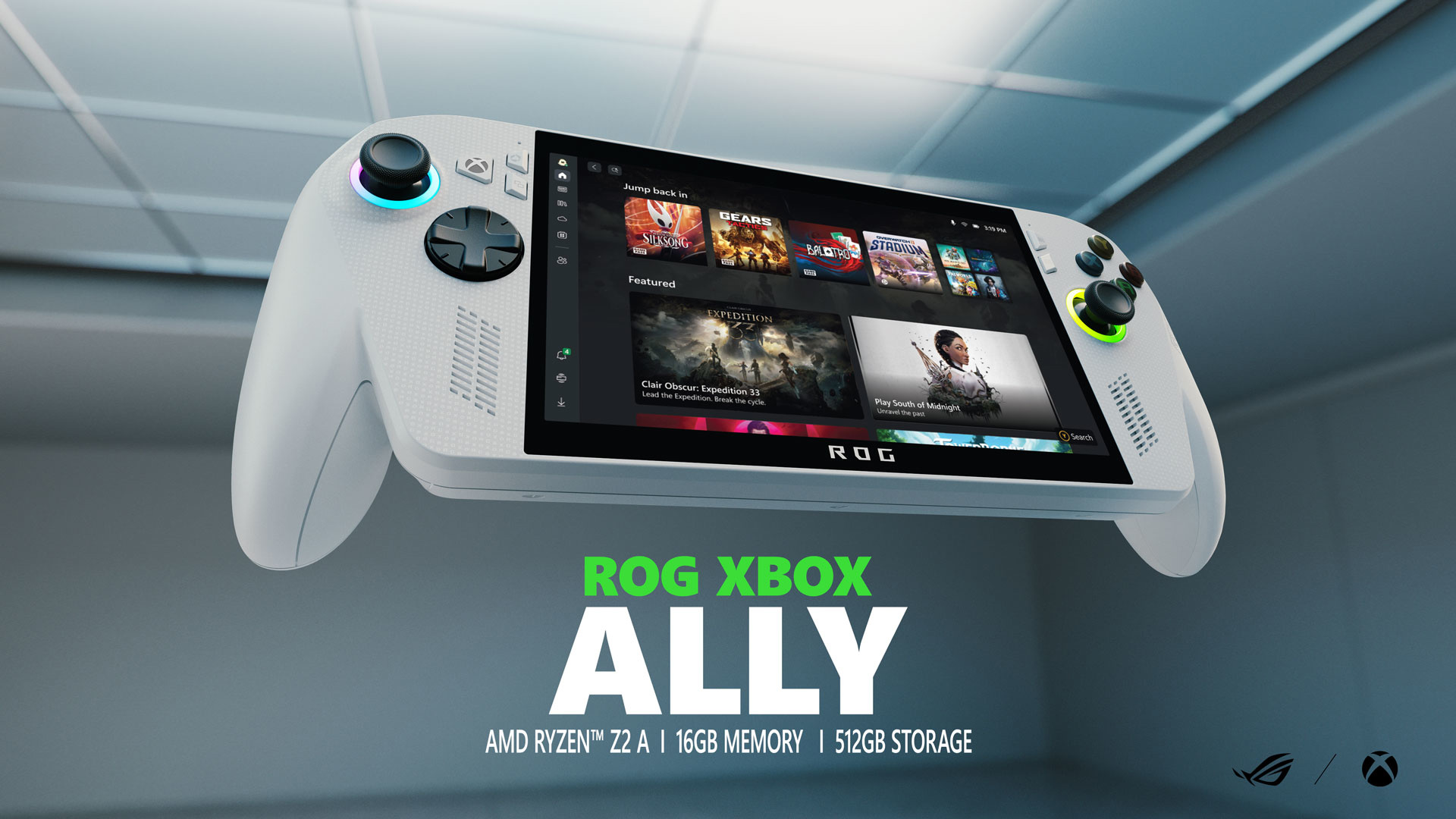 Microsoft oznámil Xbox Handheld, ROG Xbox Ally vyrobí Asus | Alza.sk
