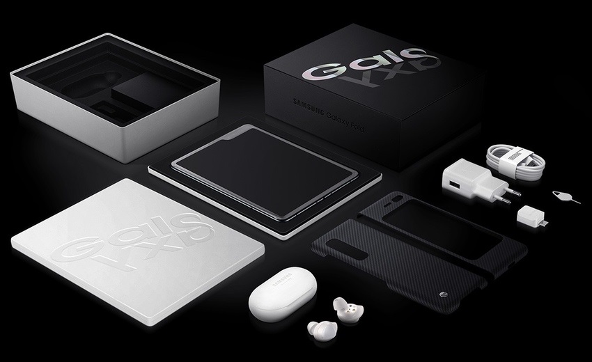 Samsung Galaxy Fold, obsah balenia