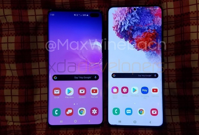 Samsung Galaxy S10+ vs. S20+