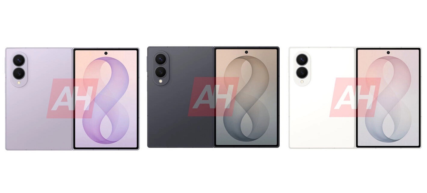 Samsung Galaxy Z Fold8, rendery