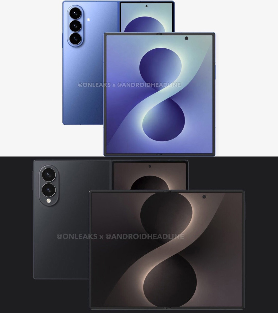Samsung Galaxy Z Fold8 Wide, porovnanie