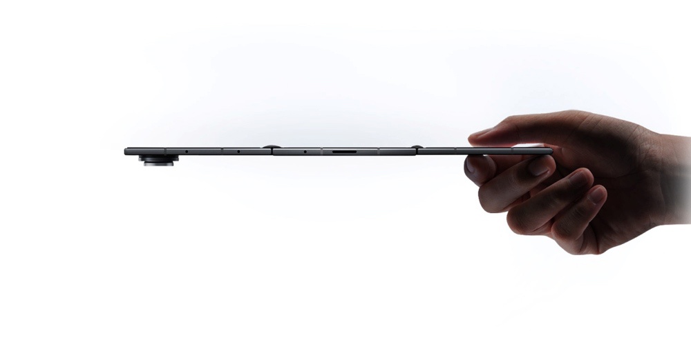Samsung Galaxy Z TriFold, hrúbka