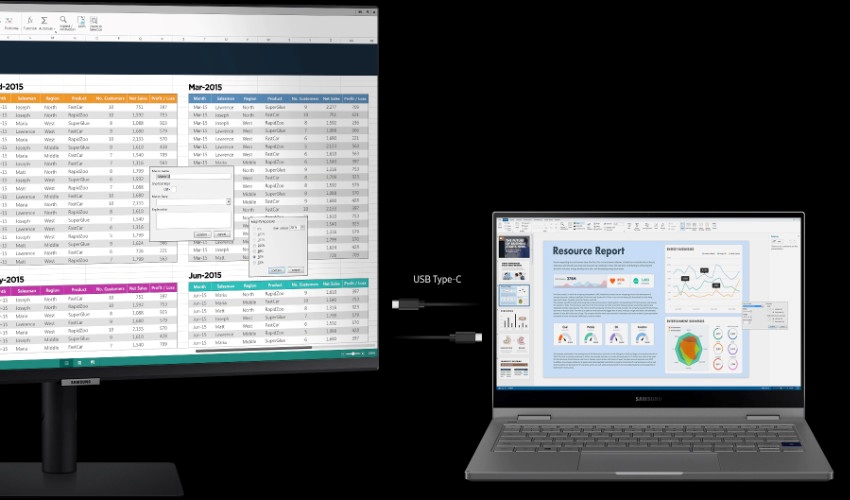Monitory Samsung s vysokým rozlíšením