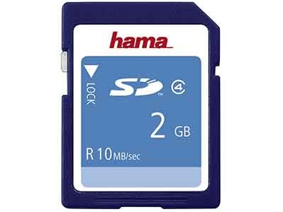 SD karta 2 GB