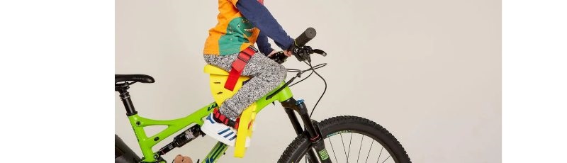 Detská sedačka na bicykel predná