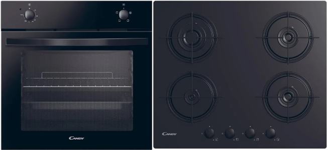 Set rúra a varná doska electrolux čierna